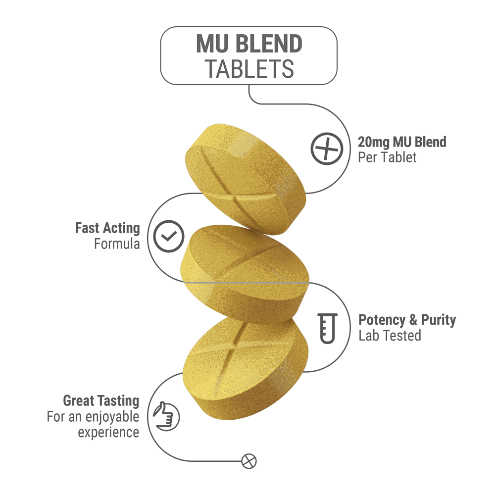20mg MU Blend Tablets - Pineapple - 5