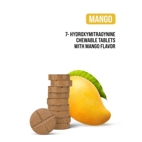 40mg 7-Hydroxy Tablets - Mango - Thumbnail 5