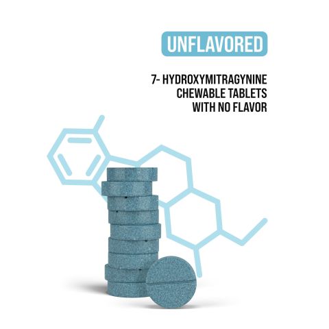 30mg 7-Hydroxy Tablets - Unflavored - Thumbnail 5