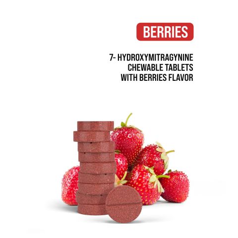 20mg 7-Hydroxy Tablets - Berries - Thumbnail 5
