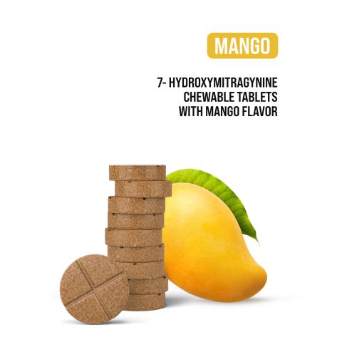 100mg 7-Hydroxy Tablets - Mango - Thumbnail 5