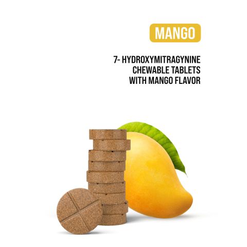 60mg 7-Hydroxy Tablets - Mango - Thumbnail 5