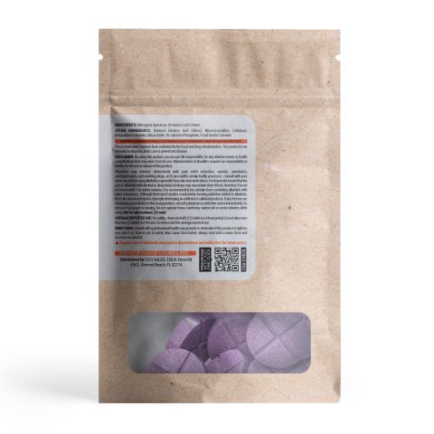 60mg 7-Hydroxy Tablets - Grape - Thumbnail 5