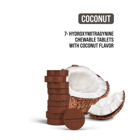 20mg 7-Hydroxy Tablets - Coconut - Thumbnail 2