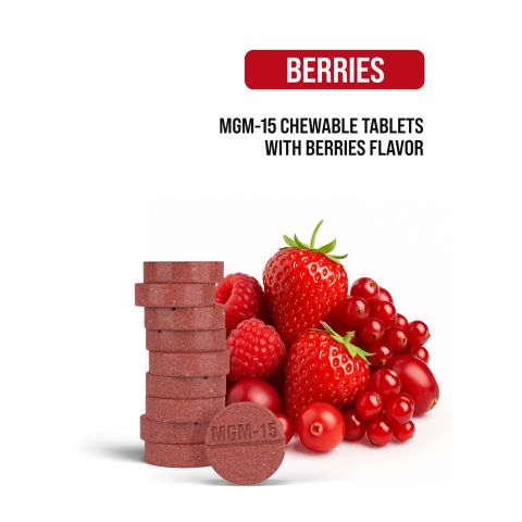 25mg MGM-15 Tablets - Berries - Thumbnail 5