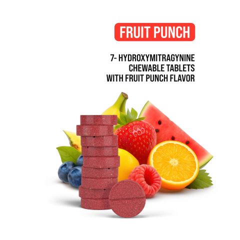 20mg 7-Hydroxy Tablets - Fruit Punch - Thumbnail 5