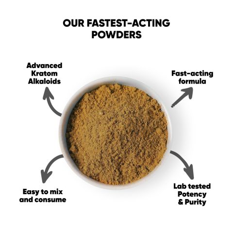 1,000mg 7-Hydroxy Powder - Unflavored - Thumbnail 4