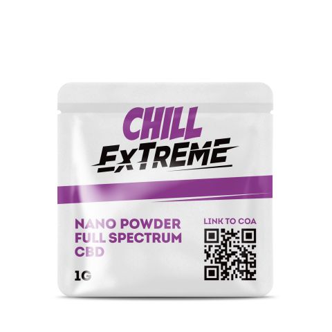1,000mg Full Spectrum CBD, Nano, CBD Powder - Chill Extreme - Thumbnail 3