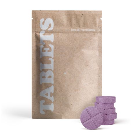 50mg CBD, Broad Spectrum CBD, Nano Tablets - Grape - Thumbnail 2