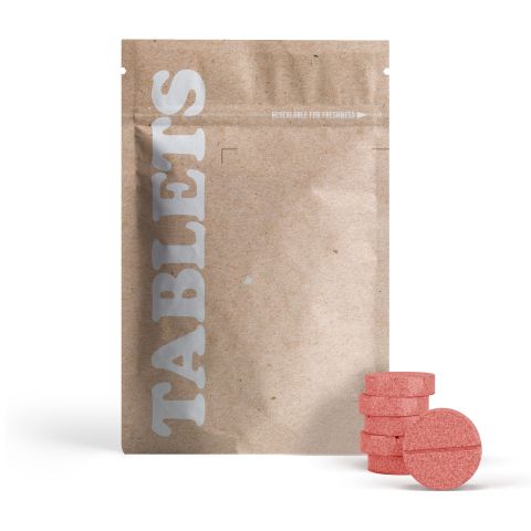 25mg Kava Nano Tablets - Raspberry - Thumbnail 2
