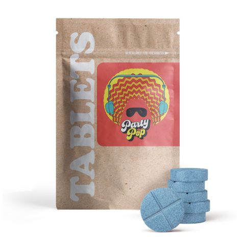 1,200mg Party Blend Tablets - Blueberry - Party Pop - Thumbnail 2