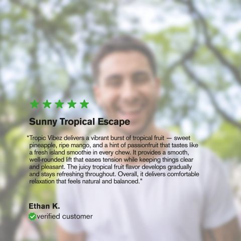200mg Full Spectrum Cannabidiol Tablets - Tropical VIbez - Thumbnail 10