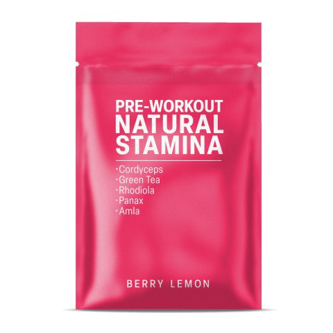 500mg - Pre-Workout Natural Stamina - Berry Lemon - Mood Tablets - Thumbnail 3