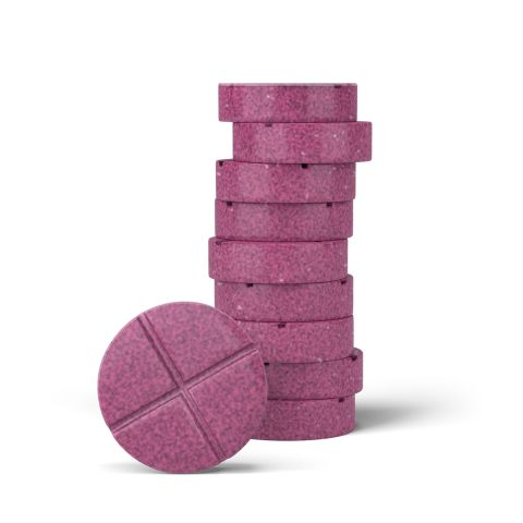 500mg - Hair Skin & Nails - Pomegranate Berry - Mood Tablets - Thumbnail 1