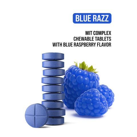 30mg MIT Complex Tablets - Blue Razz - Thumbnail 4