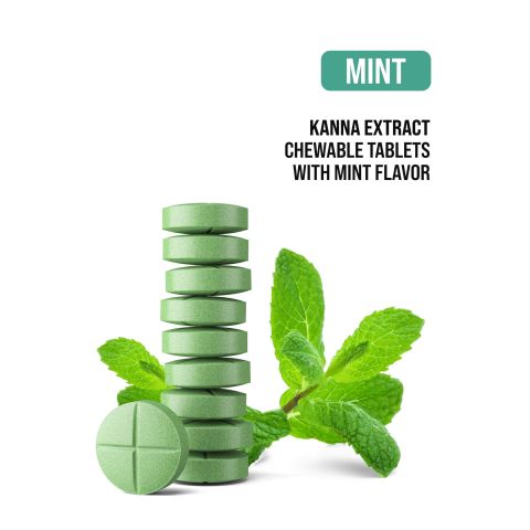 200mg Kanna Extract Tablets - Mint - Thumbnail 4