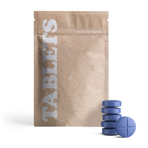 30mg Enhanced Mitragyna Extract Tablets - Blue Razz - Thumbnail 2
