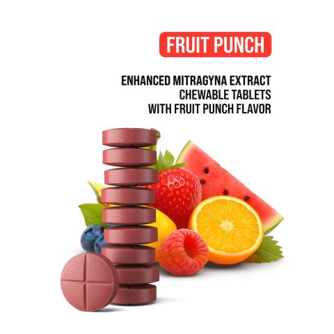 20mg Enhanced Mitragyna Extract Tablets - Fruit Punch - Thumbnail 4