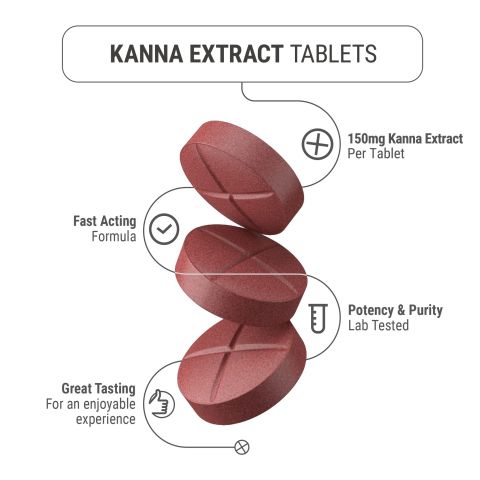150mg Kanna Extract Tablets - Mixed Berry - Thumbnail 5