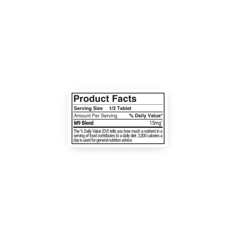 30mg M9 Blend Tablets - Grape - Thumbnail 11
