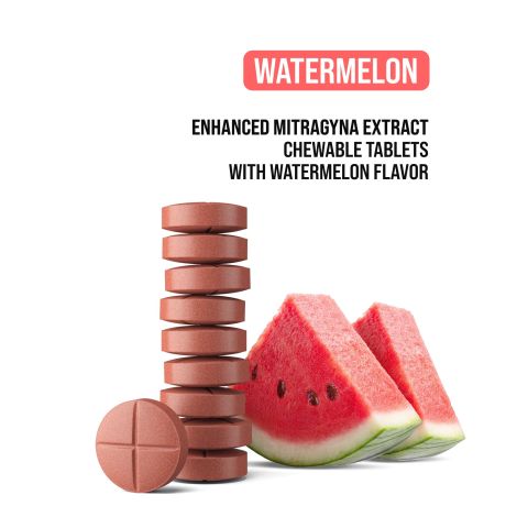 30mg Enhanced Mitragyna Extract Tablets - Watermelon - Thumbnail 4