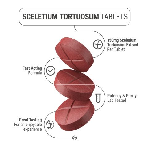 150mg Sceletium Tortuosum Extract Tablets - Fruit Punch - Thumbnail 5