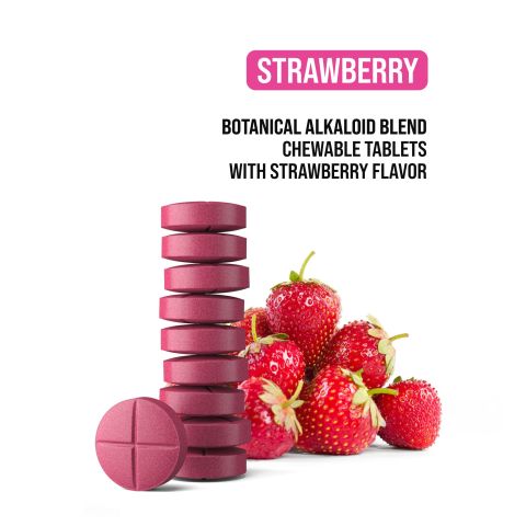 30mg Botanical Alkaloid Blend Tablets - Strawberry - Thumbnail 4