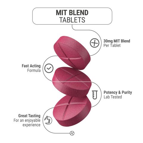 30mg MIT Blend Tablets - Strawberry - Thumbnail 5